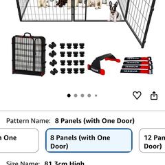 IGOOUO indoor / outdoor dog pen