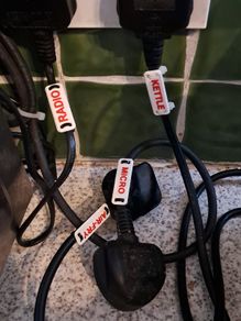 Cable id Tags Kitchen Appliances