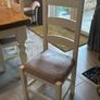 farmhouse style table & 6 dining chairs Image 6