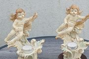 Pair of presume Vintage Cherub Angel