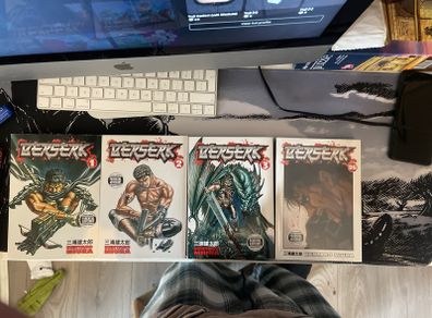 Berserk 1-3 and 26