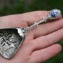 Dutch Silver Souvenir Spoon Shovel With Windmill On Handle Holland 4,5 Long Image 5