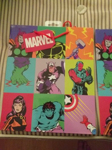 2 Marvel Bags.