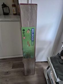 Moon Plank laminate floor boards 9 boxes