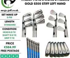 Titleist 716 AP2 Irons / 5-Pw / Dynamic Gold S300 Stiff / Left Hand
