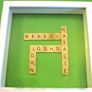 Scrabble Tile Picture Frame - Family Image 2