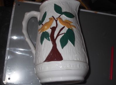 a rare stafforshire jug c1860