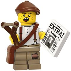 LEGO Minifigure - Newspaper Kid - Collectible Minifigures Series 24