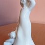 Vintage Regency Fine Arts  White Porcelain Figurine Image 3