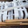 White & Natural Wood Bunk Bed Image 3