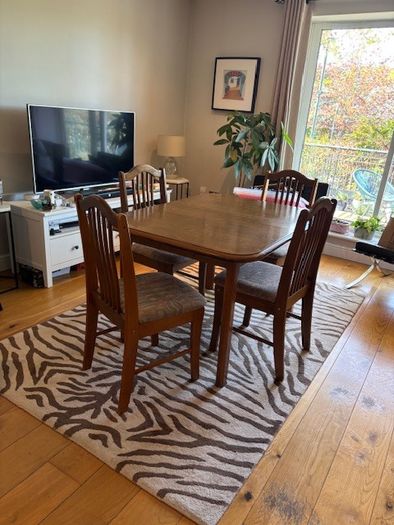 Oak Table and Chairs