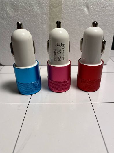 Car charger plug double usb