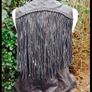 All Saints real leather fringe gilet Image 4