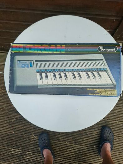 Bontempi B1 Organ Electric Organ Made In Italy Kids Vintage 1985