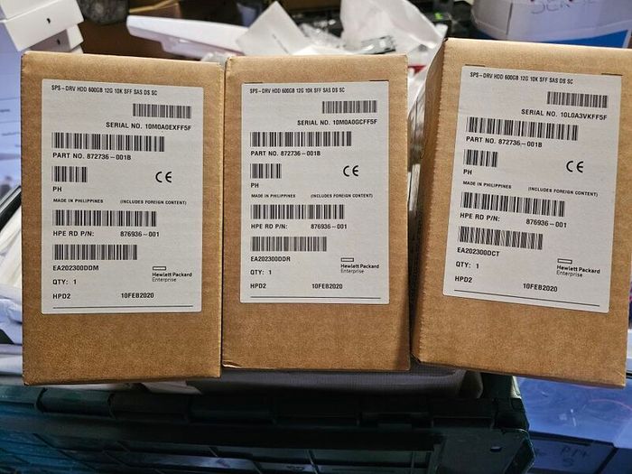 Hewlett Packard Enterprise Sps-drv Hdd 600gb 12g 10k Sff Sas Ds Sc
