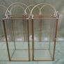 Clear Glass Lantern / Candle Holder (15 Each) Image 2