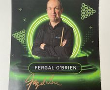 Fergal O'Brien autograph - Snooker