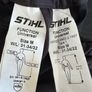 stihl chainsaw trousers Image 8