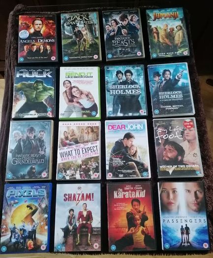 16 DVD Movies - Classification 12