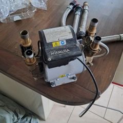 shower pump for reconditioning
