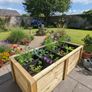 Raised Planter Handcrafted Garden Planter Raised Planter Vegetable Planter Flower Planter Image 9