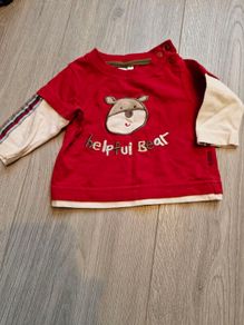Long-sleeved baby tops