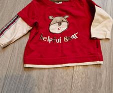 Long-sleeved baby tops