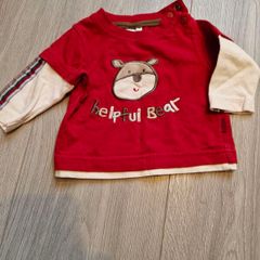 Long-sleeved baby tops