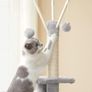118cm Cat Tree, Cat Tower with Scratching Posts - Grey Image 6