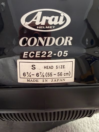 Arai Condor Helmet