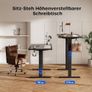 Electric Standing Desk, 120 x 60 cm Height Adjustable Sit Stand Desks Image 6