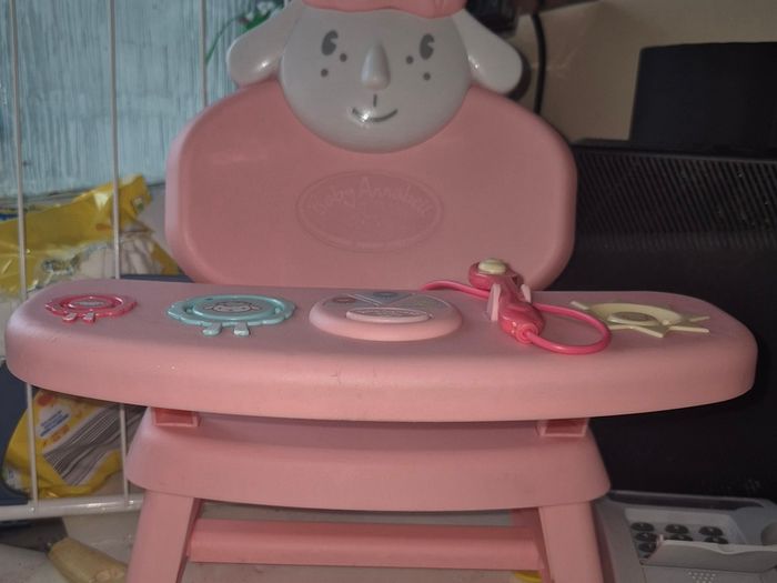 Baby annabell highchair