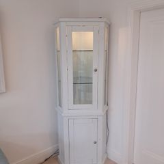 Solid wood unit with storage