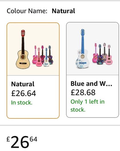 acustic guitar kids 3 years to 8 years old