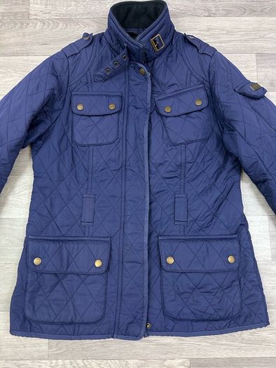 Barbour International Tourer Fleece Lined Quilted Jacket Womens 12
