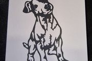 Jack Russel Blank Greeting Card