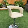 cream bar stool Image 2