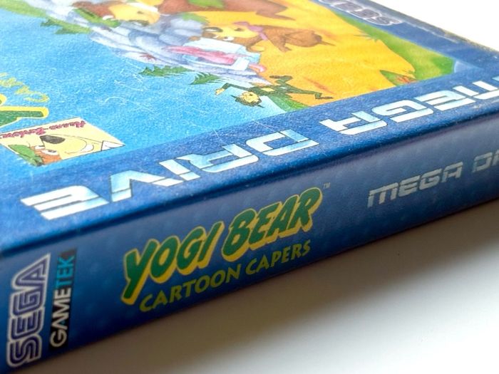 Yogi Bear Cartoon Capers for Sega Mega Drive - Boxed & Minty