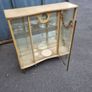 vintage mid century glass display cabinet Image 5