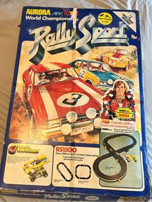 Aurora Afx Rally Sport and Grand Prix super speed toy racing sets