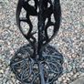 Classic vintage iron cast garden birdbath Image 7