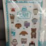 Jellycat Shanghai Exclusive Cupcake Bartholomew Bear With Pin And Stickers and 2 Gift Bags Extremely Rare Image 5