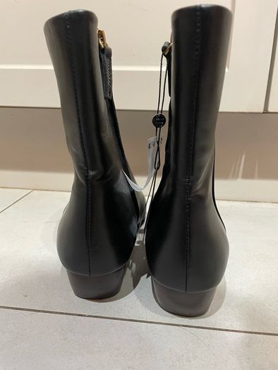 Ankle boots women black Massimo Dutti brand new size 5