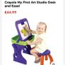 Crayola Art Desk and Easel Image 2