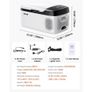 Car Refrigerator, DC 12/24V AC100-240V Compressor Electric Cooler, -20 C to 20 C Car Fridge with APP Control, 15L Cars Freezer for RVs, Campsites, Boats, Camping, Fishing, 60W Portable Freezer Image 4