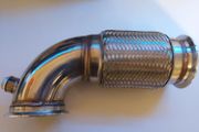 3" Turbo downpipe 90 degree with flexi
