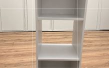 White 3-Tier Storage Shelf/ bookcase/ shelf unit