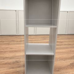 White 3-Tier Storage Shelf/ bookcase/ shelf unit