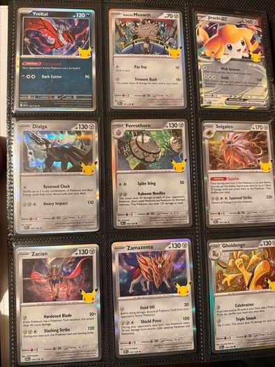30th Anniversary Pokemon cards base set