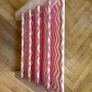 Kids pink & white chevron bookcase Image 3